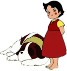 Heidi and Mountain Dog