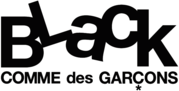 COMME des GARCONS BLACK