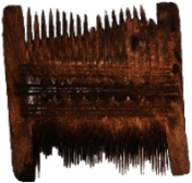 Wooden Louse Comb