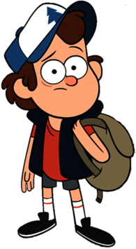 Dipper Pines With Backpack