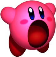Kirby Mouth Wide Open