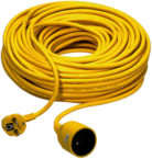 Yellow EU Extension Cord