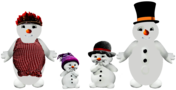 Snowman Family