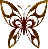 Butterfly Golden Clipart