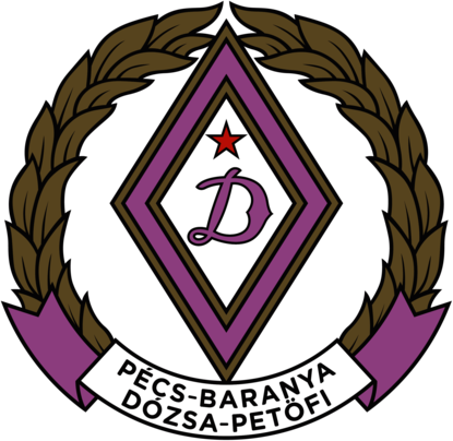 Pécs-Baranya Dozsa (1950's logo)