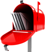 Mailbox Red