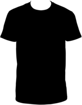 Tshirt Black Clipart