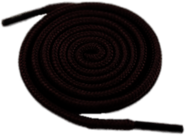 Brown Shoe Lace Rolled Up