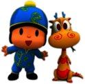Pocoyo With Chinese Dragon