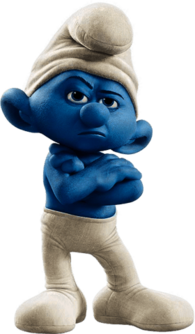 Grouchy Smurf