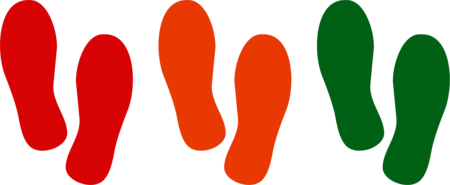 IMPRONTE PIEDI COVID