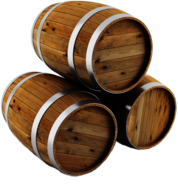 Stacked Barrels