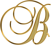 Capital Letter B Elegant