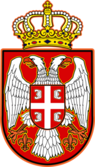 Coat of arms of Republic of Serbia (elementary coat of arms)