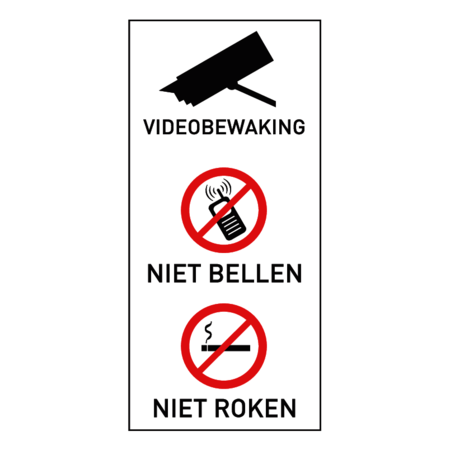 Videobewaking - Niet Bellen Niet  Roken