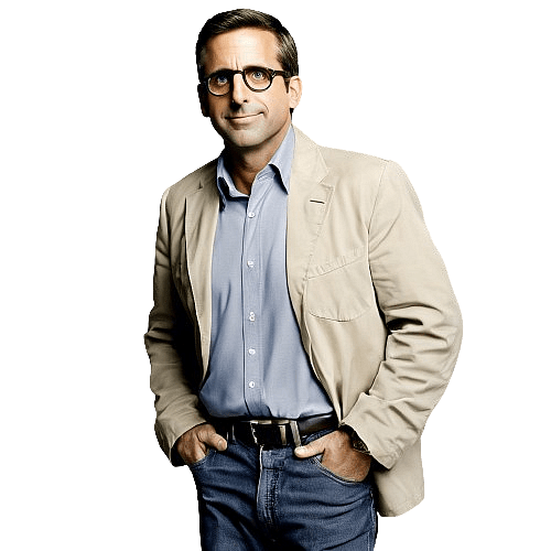 Steve Carrell posing