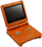 Orange Game Boy Advance SP