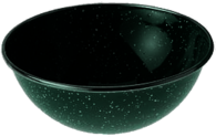 Green Enamel Bowl