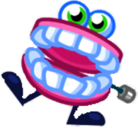 Rofl the Jabbering Jibberling Left Leg Up