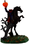 Headless Horseman Halloween Statuette