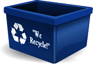 Empty Recycling Box