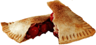 Freshly Baked Cherry Turnover