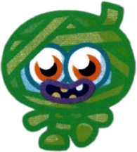 Mishmash the Crummy Mummy Smiling