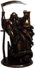 God Chronos With Long Beard