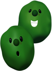 VeggieTales Jean Claude & Philippe the French Peas