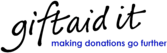 Giftaid it logo and slogan