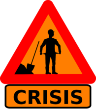 Crisis Sign No Money