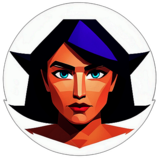 Madame Albany, Dark Horse Comics Character - Circle App Icon | Fan Art