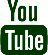 YouTube green logo transparent