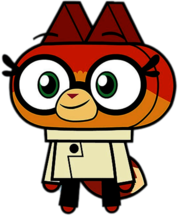 Unikitty Character Dr. Fox
