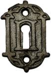 Victorian Keyhole Cover Plate