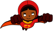 WordGirl Flying