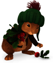 Benjamin Bunny Collecting Radishes