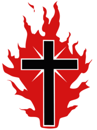The Cross On Fire For God