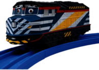 Chuggington Character Zack the Chief Of the Chuggineers