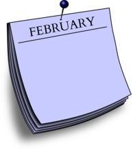 February Pinned Note