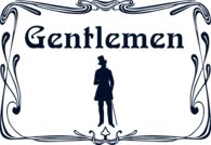 Classic Toilet for Gentlemen Icon