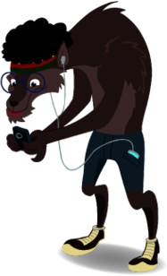 Bat Pat Character Phil Mooney the Werewolf