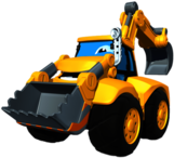 Digger the Backhoe Loader