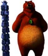 Grizzy and Pile Of Lemmings