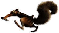 Ice Age character Scrat Pacing