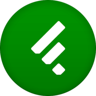 Feedly green round 