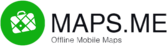 Maps.me full logo landscape