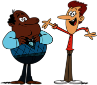 Howard and Harold McBride Smiling