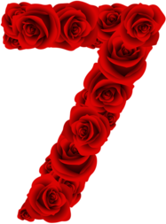 Red Roses Seven Number