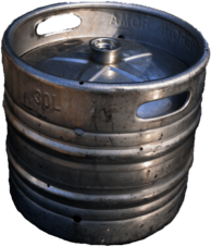 Metal Beer Keg